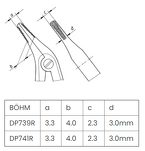 Kleszcze teleskopowe do koron DP741R - 3