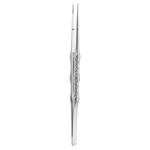 Pinceta mikrochirurgiczna anatomiczna, model prosty, całkowita długość narzędzia: 180mm