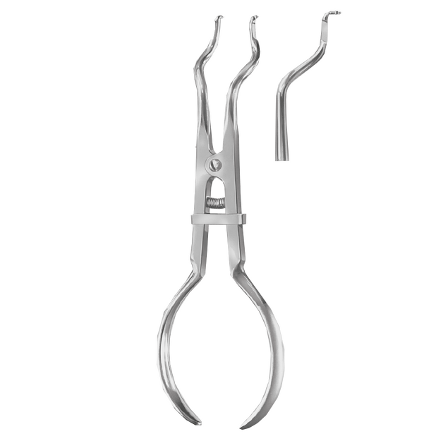 Kleszcze do koferdamu DF404R