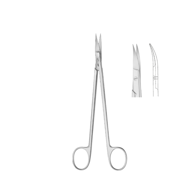 Nożyczki chirurgiczne KELLY BC161R