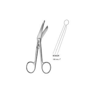 Nożyczki opatrunkowe LISTER BC862R