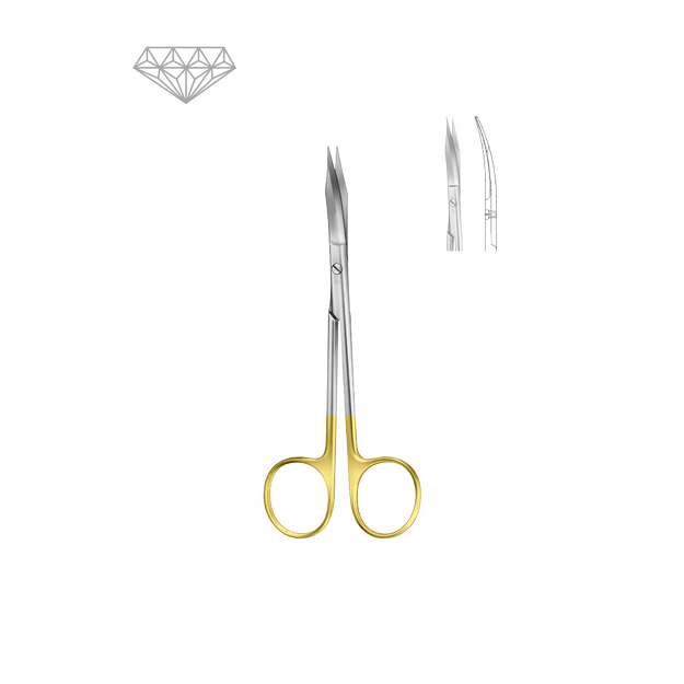 Nożyczki do dziąseł GOLDMAN-FOX DO250R